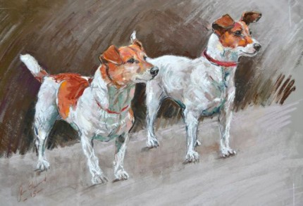 “Jacks” Pastel on paper
