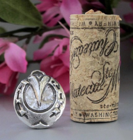 “Farriers’ View Horseshoe” 7/8" Diameter, Price: $189, Chisholm Ref. #: S-FA6 | This particular perspective of a horseshoe is familiar to farriers, and to anyone who has ever cared for a horse. Handcrafted in .960 silver.