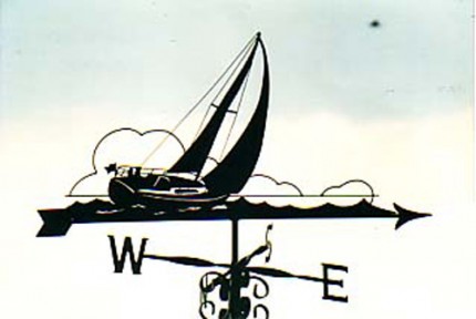 “Leaning Over Weathervane”