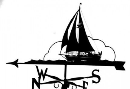 “Motor Sailer 2 Weathervane”