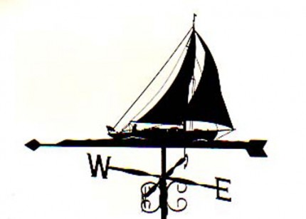“Running Down Wind Weathervane”