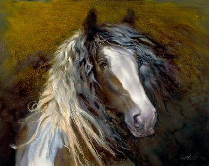 “The Stallion” Limited Edition, 11×14 Paper, 11×14 Canvas, 16×20 Paper, 16×20 Canvas, 20×24 Canvas, Custom Sizes Available
