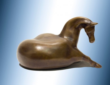 “At Rest” Bronze, Edition: 1/15, 6.75 x 10 x 11.5 inches, Signed & Numbered