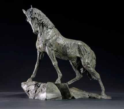“Andalusian Stallion” Bronze, Scale 1:7