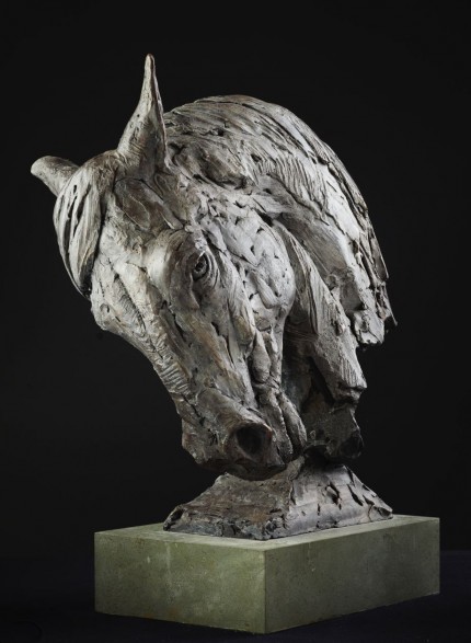 “Horse Head” (based on Andalusian) Bronze