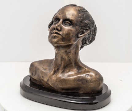 “Bust I” Bronze, Numbered, Signed & Dated