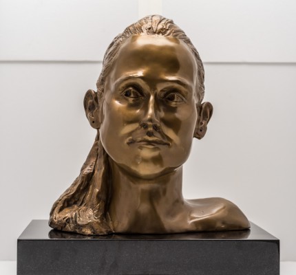 “Bust II” Bronze, Numbered, Signed & Dated